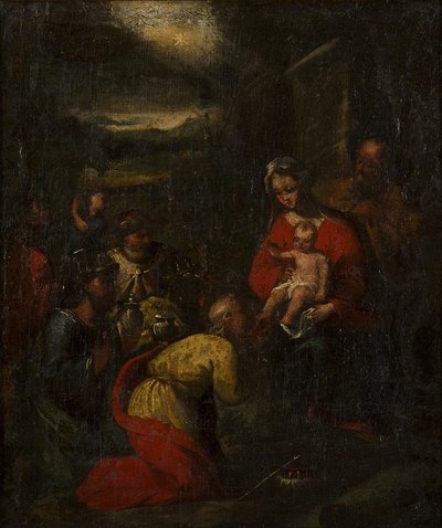 Adoration des Mages - Giovanni Battista Carlone